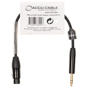 ADPQXL-F - TRS to XLR-F audio adapter cable