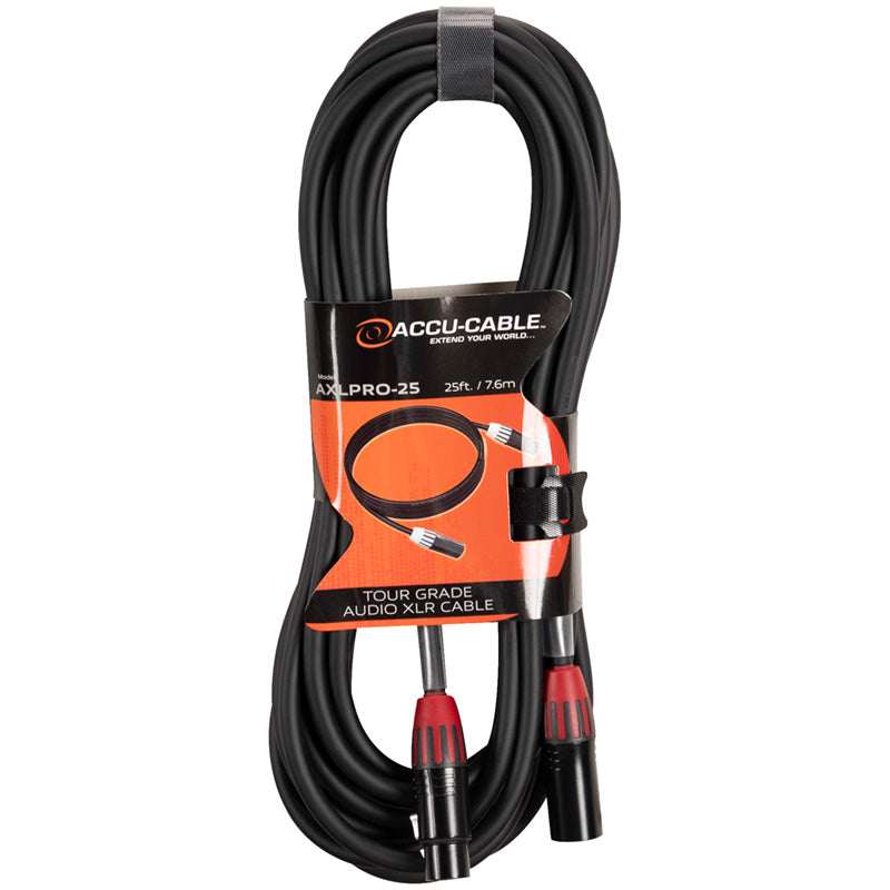 Accu-Cable AXLPRO tour-grade XLR audio cable