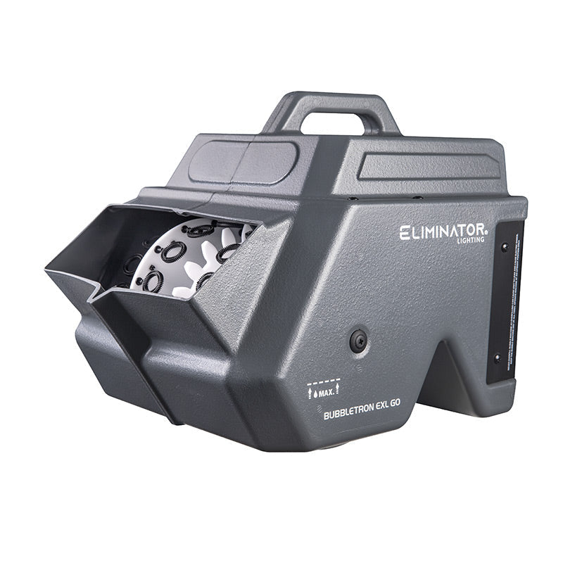 BUBBLETRON EXL GO - Bubble machine w/RF wireless remote
