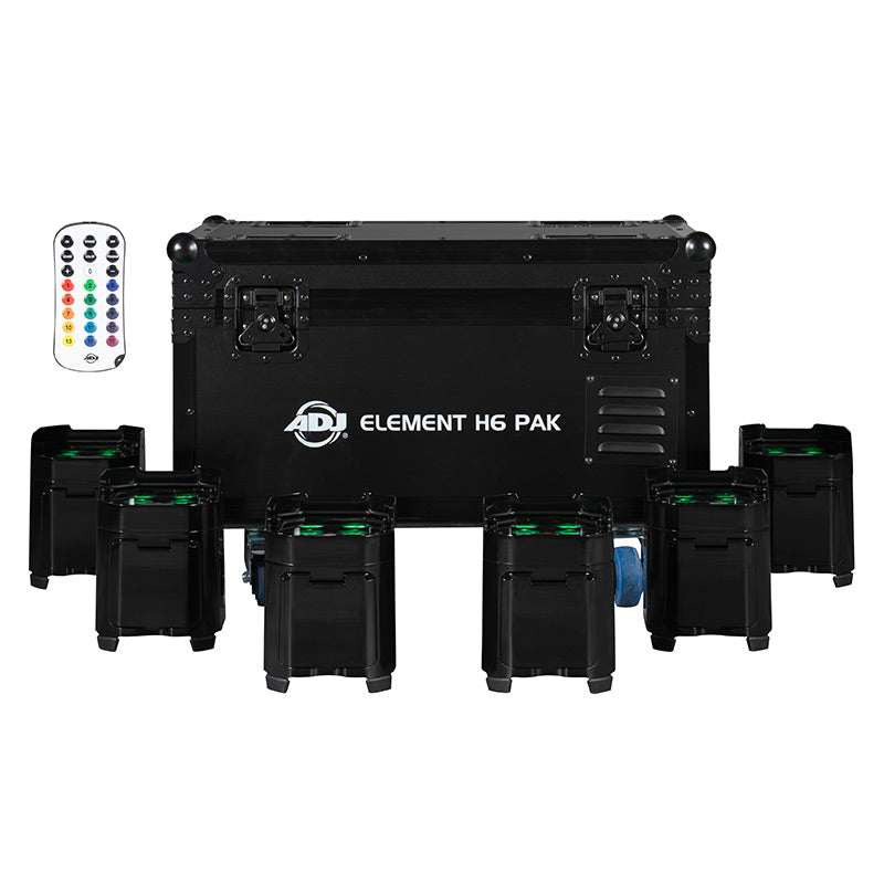 Element H6 Pak - 6x Element H IP black w/case