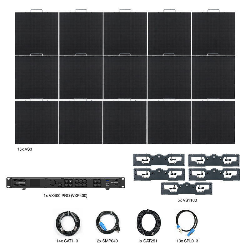 EVS3-5X3 - 15 pcs EVS3 video system