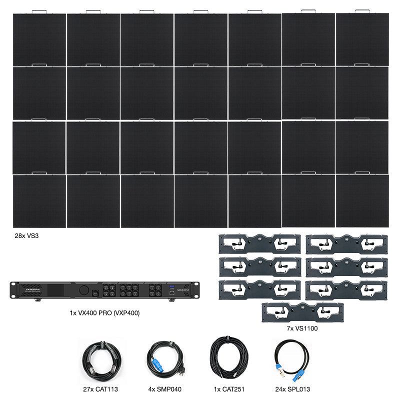 EVS3-7X4 - 28 pcs EVS3 video system