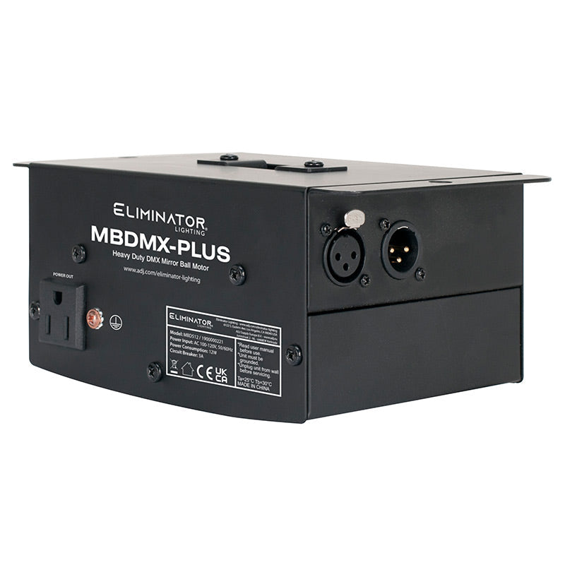 MBDMX-PLUS - Heavy duty DMX mirror ball motor