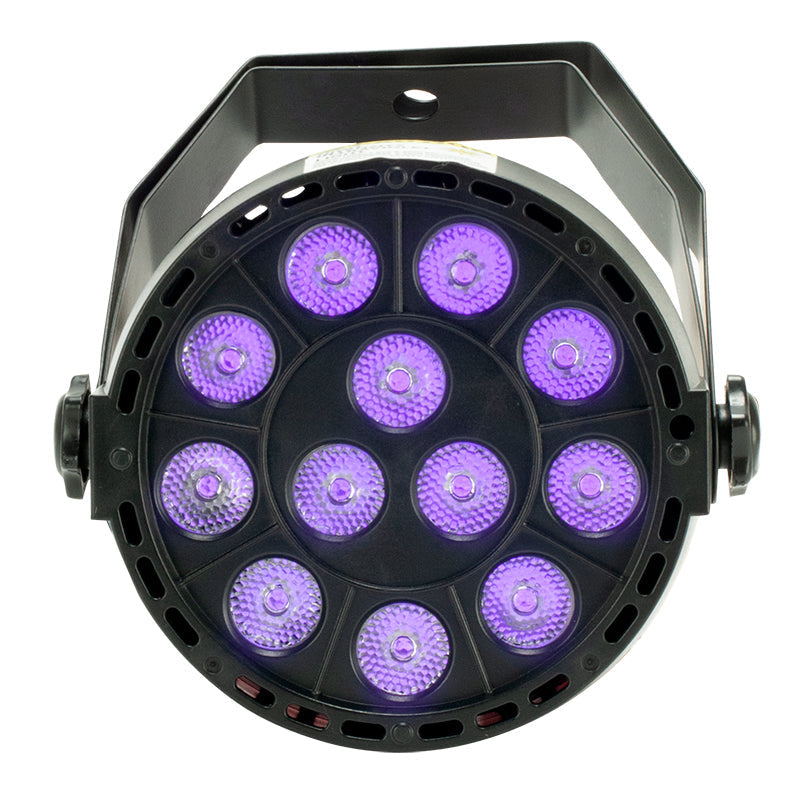 Mini Par UV LED - 12x1W LED par UV