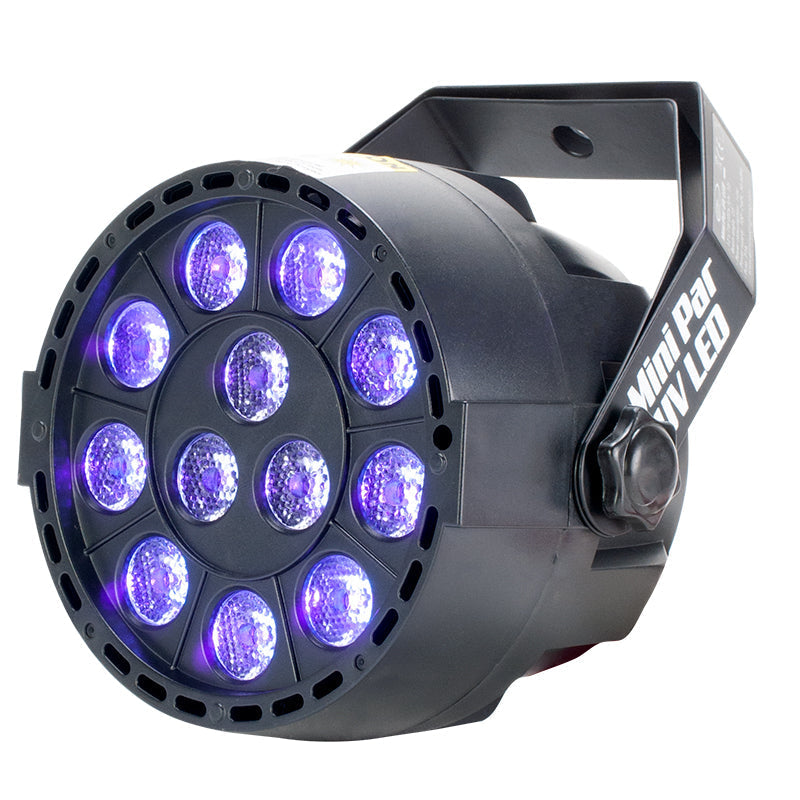 Mini Par UV LED - 12x1W LED par UV