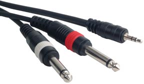 MP4-15 - 15ft mini plug cable