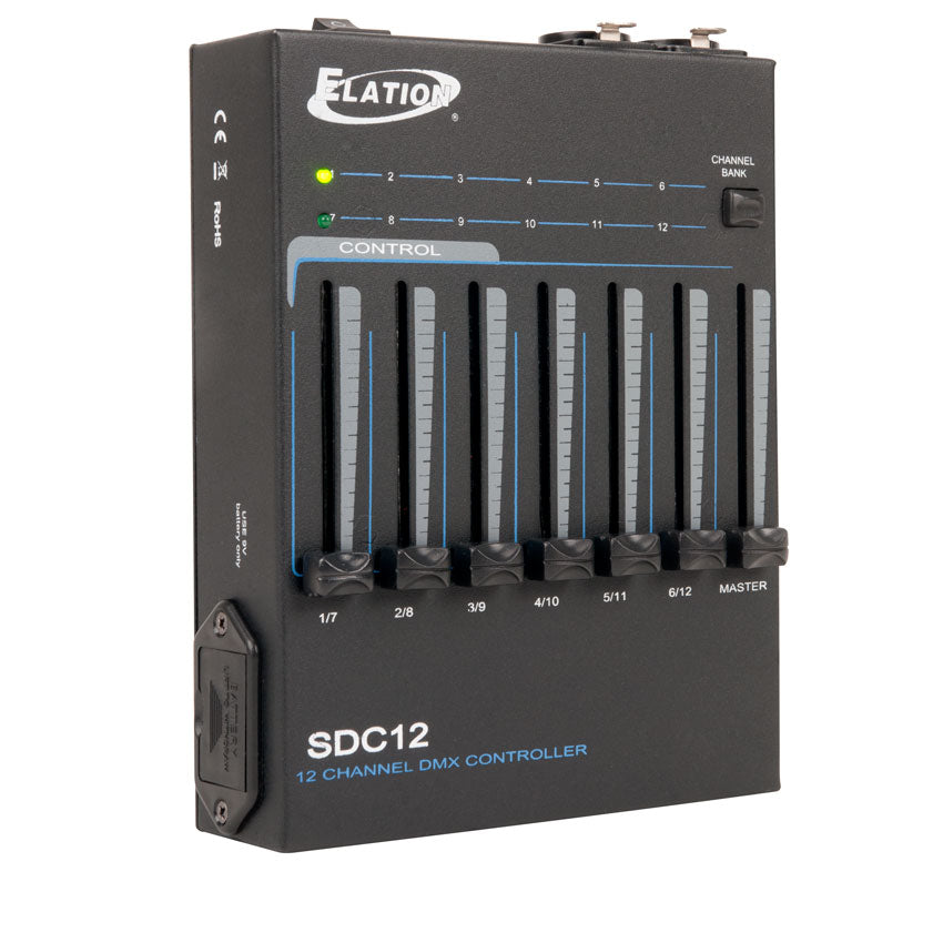 SDC12 - 12-channel basic DMX controller