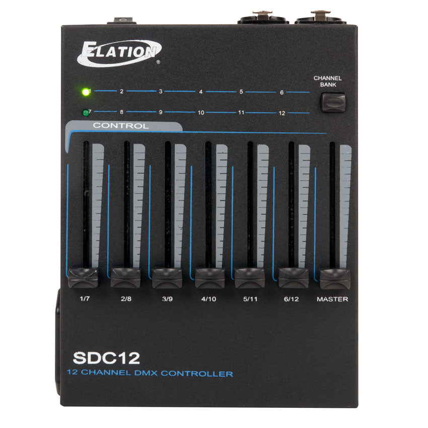 SDC12 - 12-channel basic DMX controller