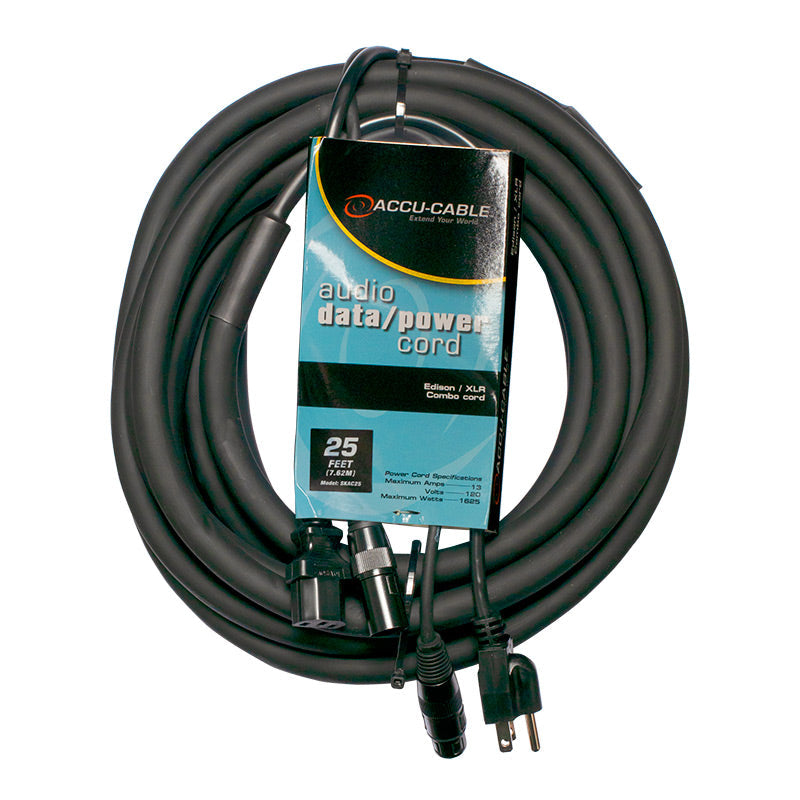 Accu-Cable SKAC XLR signal + power combo cable