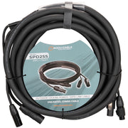 Accu-Cable SPD IP65 power + 5-pin DMX combo cable