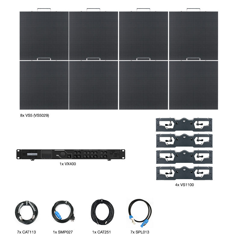 VS5 4X2 - 8 pcs VS5 video system