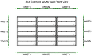 WMST2 - Top & bottom middle trim section