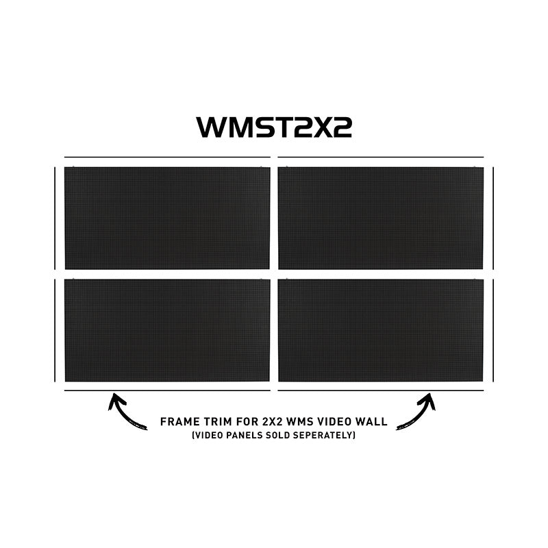 WMST2X2 - Frame trim set for 2x2 WMS