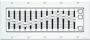 Lightronics AF5113 12-Scene Fader Station with Master, 5-Gang, White