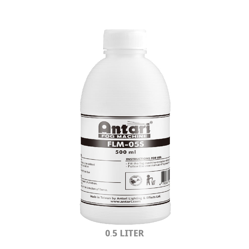FLM-05S - Battery Fog Machine Fluid - 0.5L Bottle (M-1, MB-1, MB-20, FT-20)