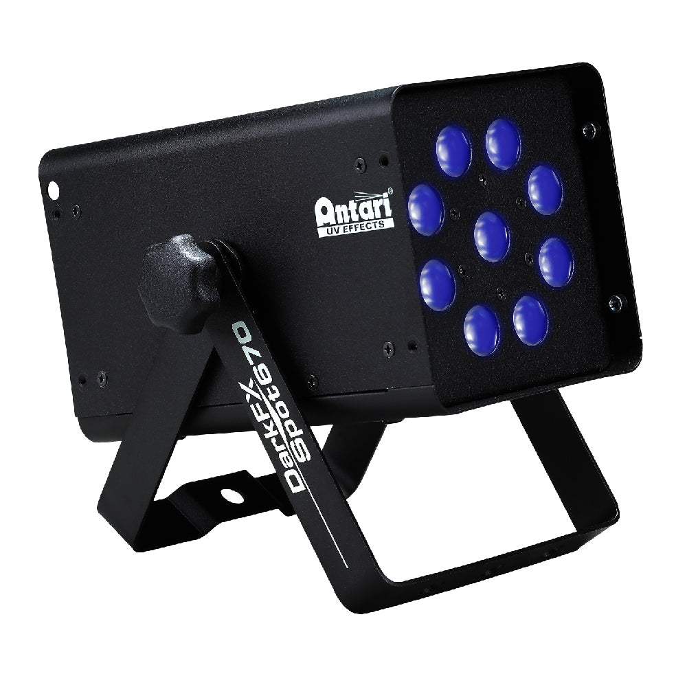 DFX-S670-RDM - S-670 Spot; 9 x 365nm LED UV Spot