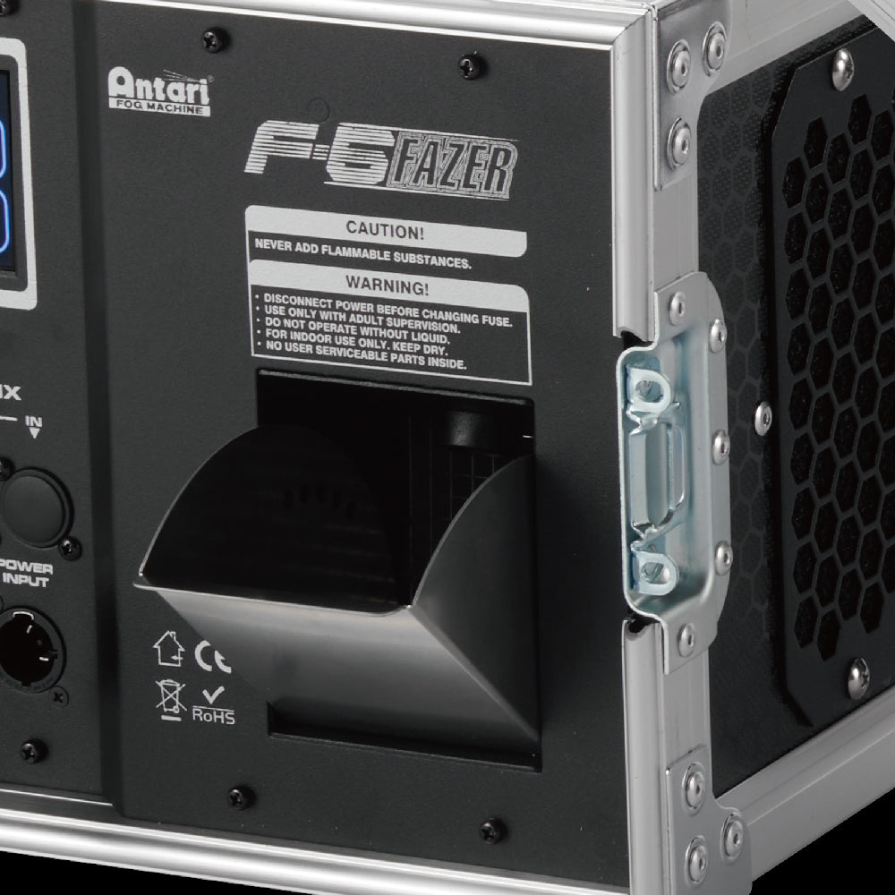 F-6D - Advanced Touring Grade Water Based Fazer in Road Case w/Touch Screen & RDM