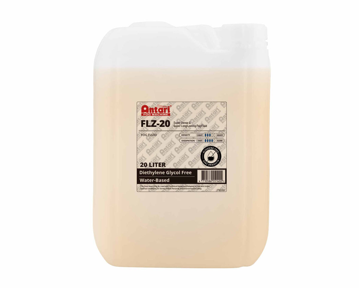 FLZ-20 - FLZ Super Heavy Water Based Fazer Fluid - 20L (Not for F-2 & Z-350)