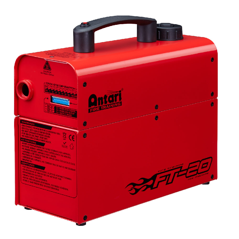 FT-20X - DC 12V Battery-Operated Mobile Smoke Generator - FLM-05S Fluid Only