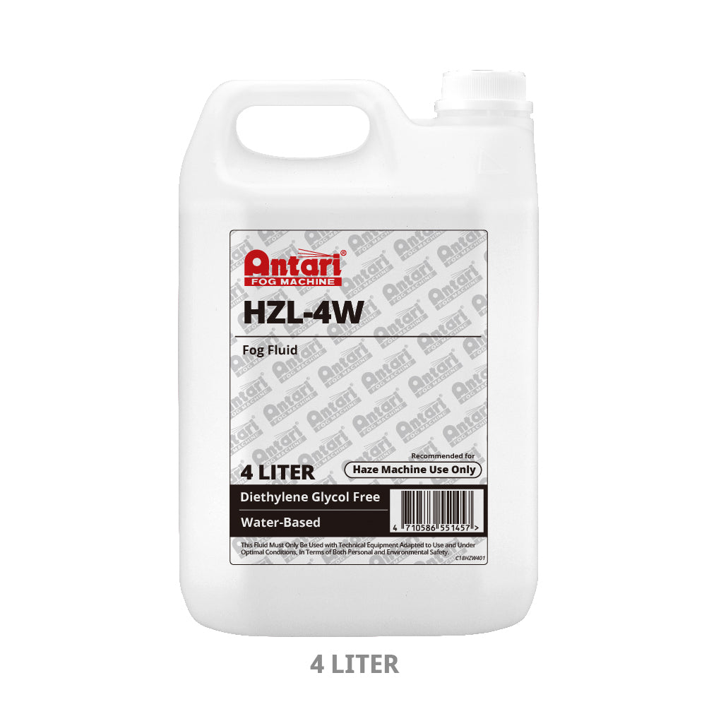 HZL-4W - Water Based Haze Fluid - 4L