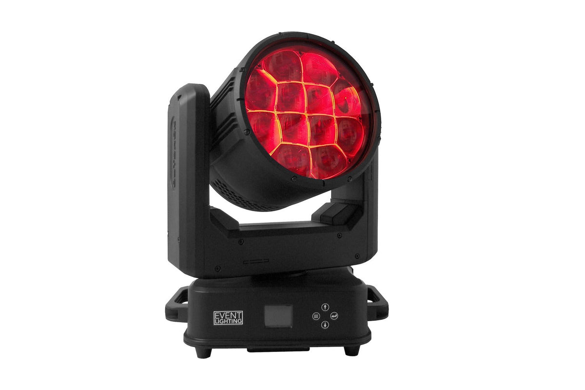 OUTBACK 12X60W - 12 x 60W Moving Head Wash w/Zoom (3-45 deg) - IP65