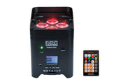 PAR4X12B2 - Indoor Battery Uplight Pro Par w/4 x 12W RGBWAUV LEDs