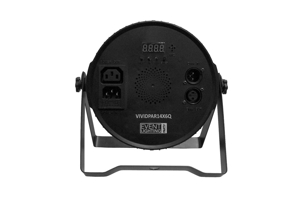 VIVIDPAR 14X6Q - Indoor Par w/14 x 6W RGBW