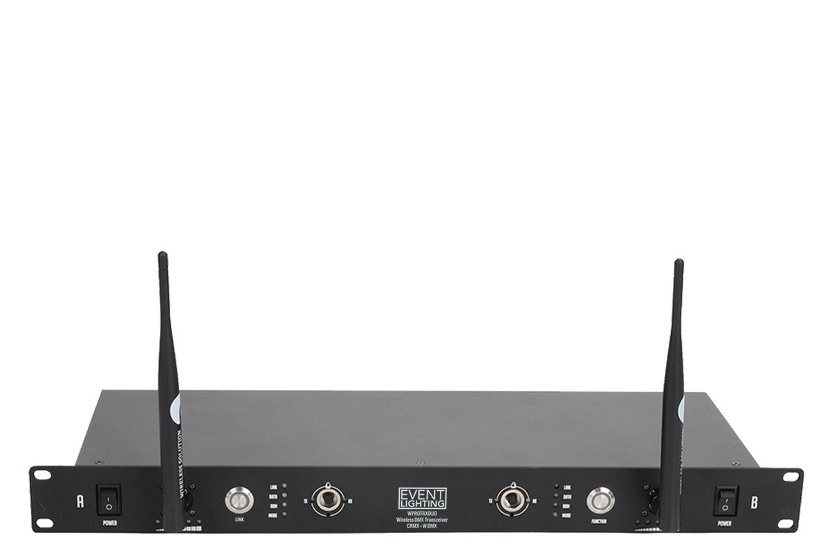 WPROTRXDUO - Indoor Rackmount Dual Universe Transceiver w/WDMX G3/4 & LumenRadio CRMX