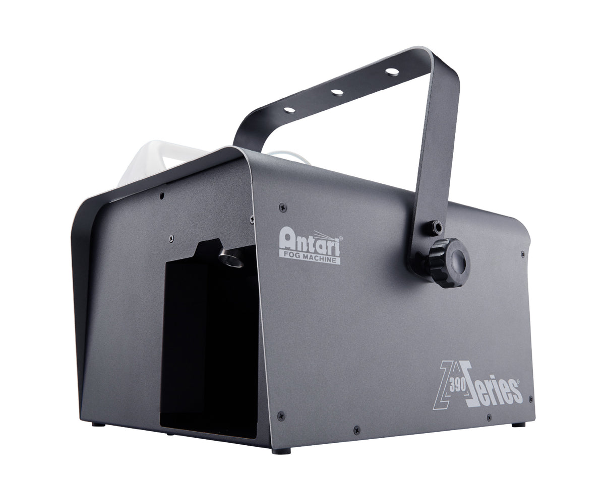 Z-390 - Hanging Water Based Fazer w/DMX, Built-In Timer, Self Cleaning & 4L Tank
