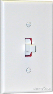Lightronics APP01W Simple Remote, 2-Position Momentary Switch, 1-Gang, White