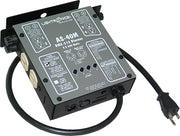 Lightronics AS40M 4-Ch 600W Portable Dimmer with Built-In Control, DMX, 120V