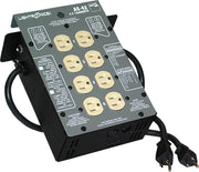 Lightronics AS42D 4-Ch 1200W Portable Dimmer, DMX & LMX, Edison, 120V