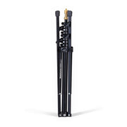Manfrotto Nano Lighting Stand Compact, Black Aluminum w/Fold Up Legs