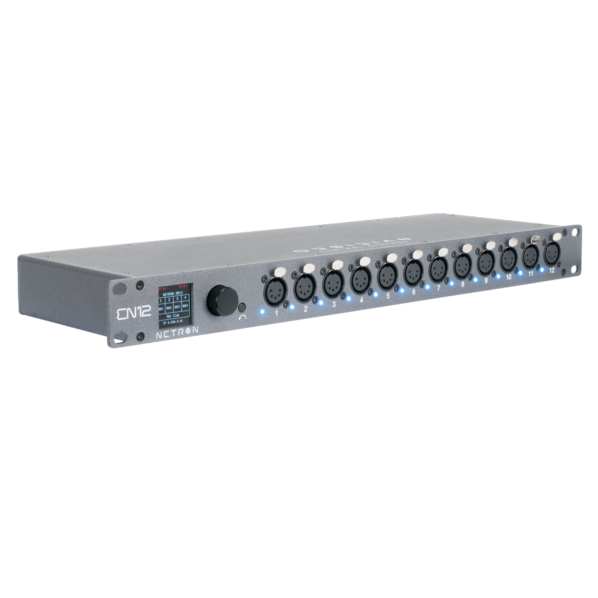NRE001 - EN12 - 12-Universe 12-Port Art-Net/sACN Gateway Node, PoE