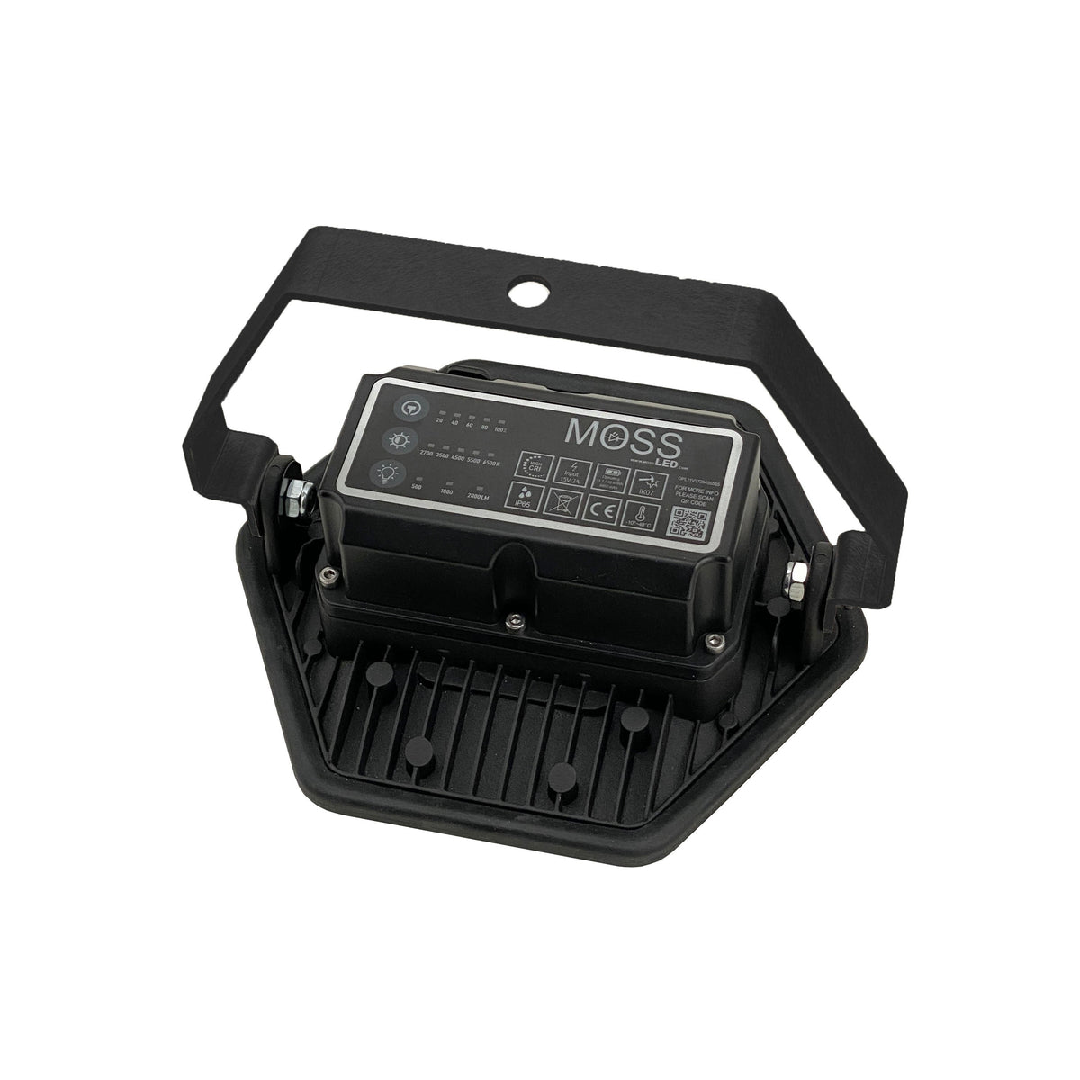 Cinema Work Light - High CRI Colour Temperature Adjustable Battery Powered With 360 Yoke