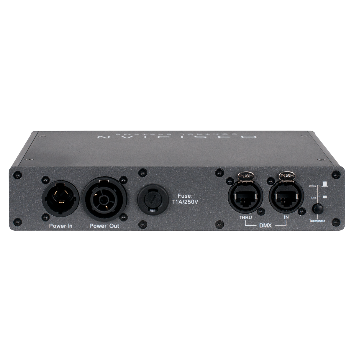 NRD112 - RDM 645 - RDM Splitter 1x6 RJ45, 1/2 Rack