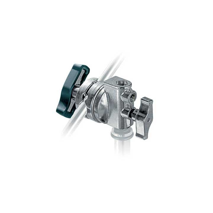 Avenger Grip Head 2.5in Silver w/16mm/ 5/8in Receiver, T-Knob