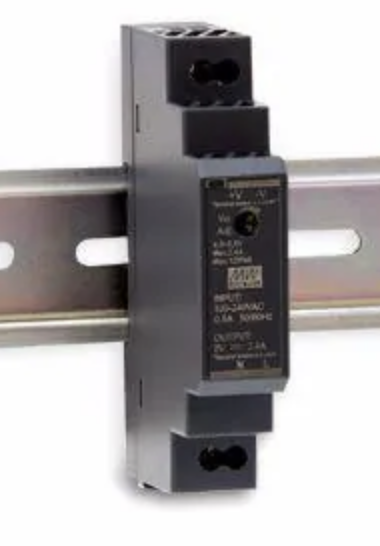 DIN Rail PSU, 100-240 VAC to 24 VDC, 15W