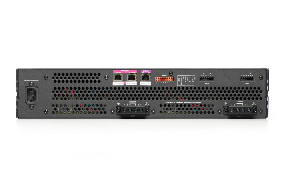 JBL DSI LA4-D, 4 CH Amp, Dante, NP Ver