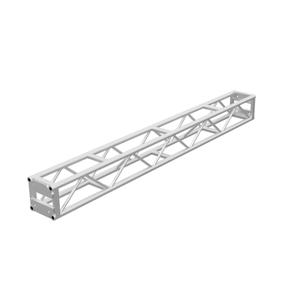 Global Truss DT-GP10-BLK 12" End-Plate Bolt Truss Straight Segment - 10 ft (3.05m), Black