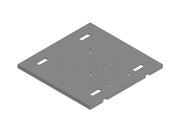 Global Truss DT-GP-BASE36-BLK Heavy-Duty Raised 36" Truss Base Plate - Black