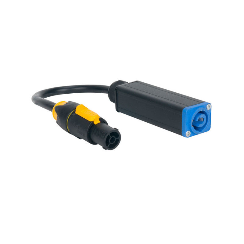 SIP100 - SIP1PCIA - IP65 to Standard powerCON Blue In Adapter