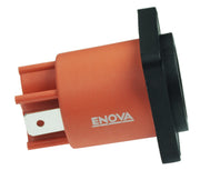 Enova PO13MP-W - Power chassis connector male, black IP65 rated True 1 Style