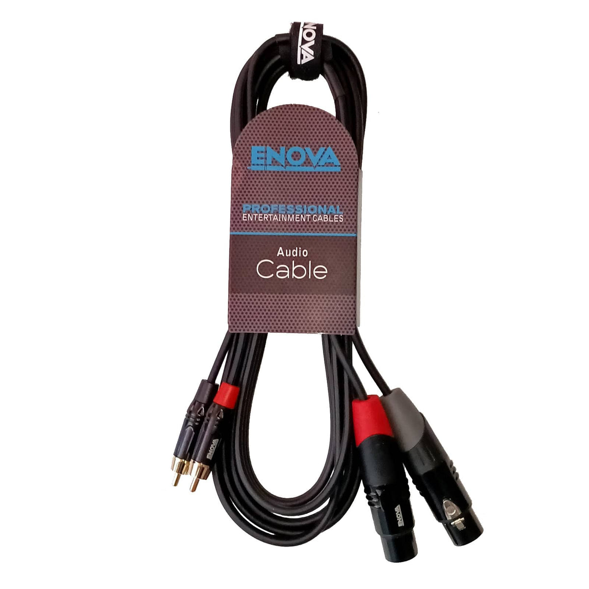 Enova EC-A3-CLMXLF - RCA - XLR female 3 pin Adapter cable stereo