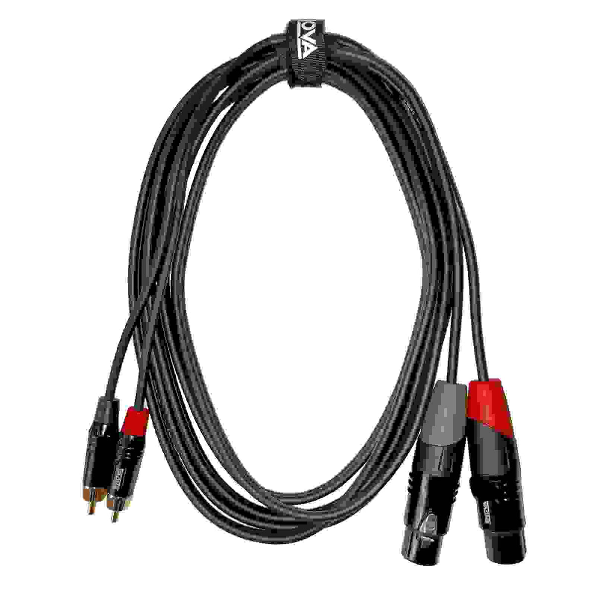 Enova EC-A3-CLMXLF - RCA - XLR female 3 pin Adapter cable stereo