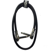 Enova EC-A1-PRMM2 - pedalboard flat patch cable 1/4" plug 2 pole mono
