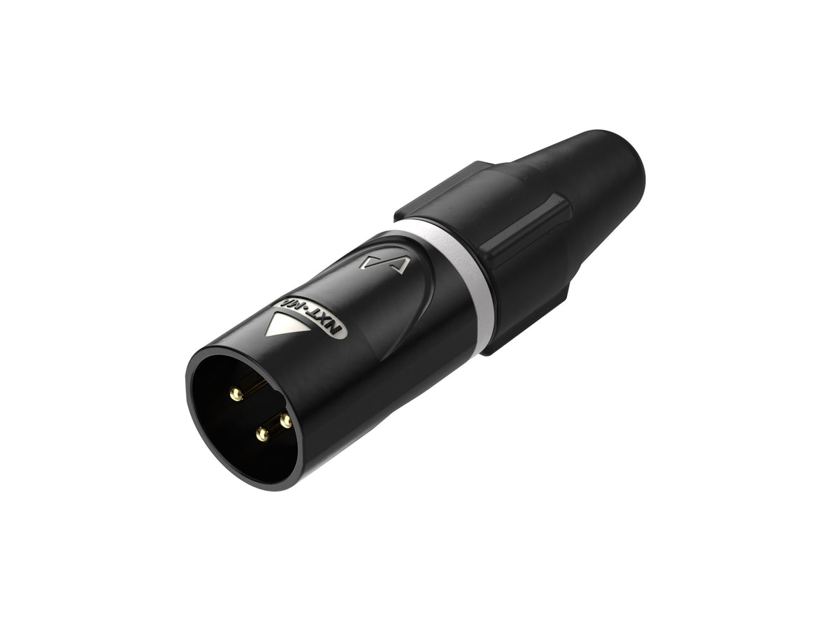 Enova NXT3MA - NXT SWISS XLR Male 3-Pin Gold Pins Pure Core Finish
