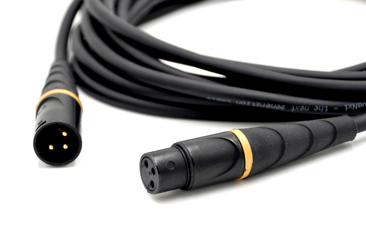 Enova NXT-M1-XLFM - Microphone Cable XLR 3 pin female to male - True Mold Technology
