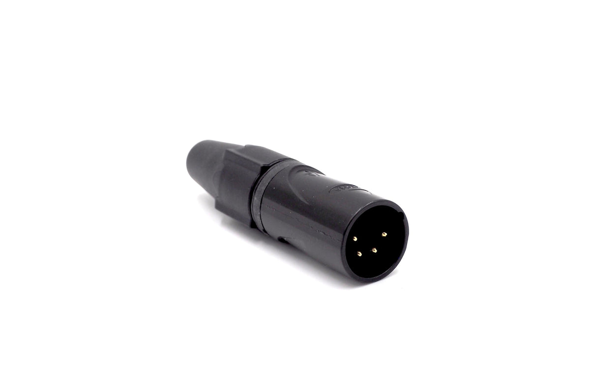 Enova NXT4MA - NXT SWISS XLR Male 4-Pin Gold Pins Pure Core Finish