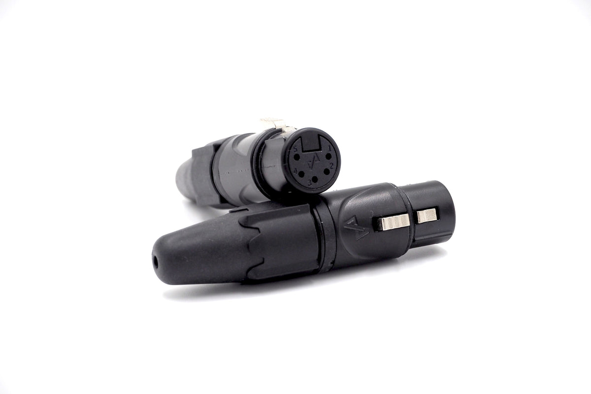 Enova NXT5FA - NXT SWISS XLR Female 5-Pin Gold Pins Pure Core Finish